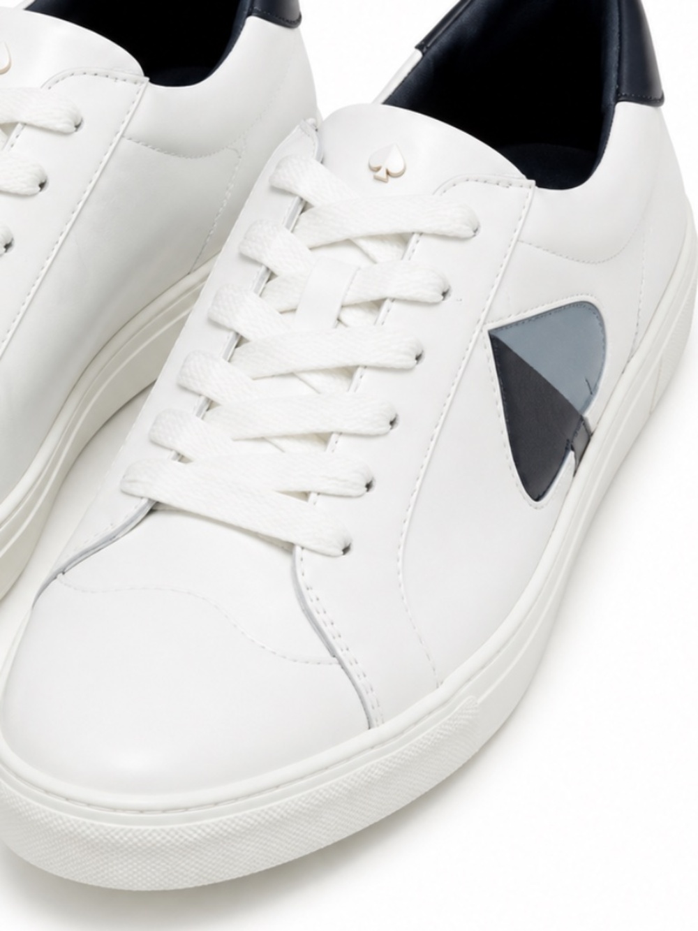 Kate Spade | White Sneakers | Size 8.5 - Picture 3 of 5